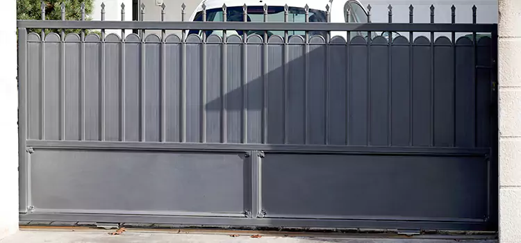 Metal Driveway Gate Installation Griffin