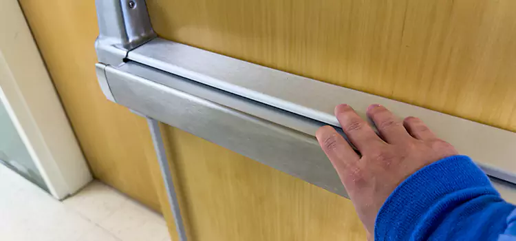 Installing a Push Bar on a Door Griffin